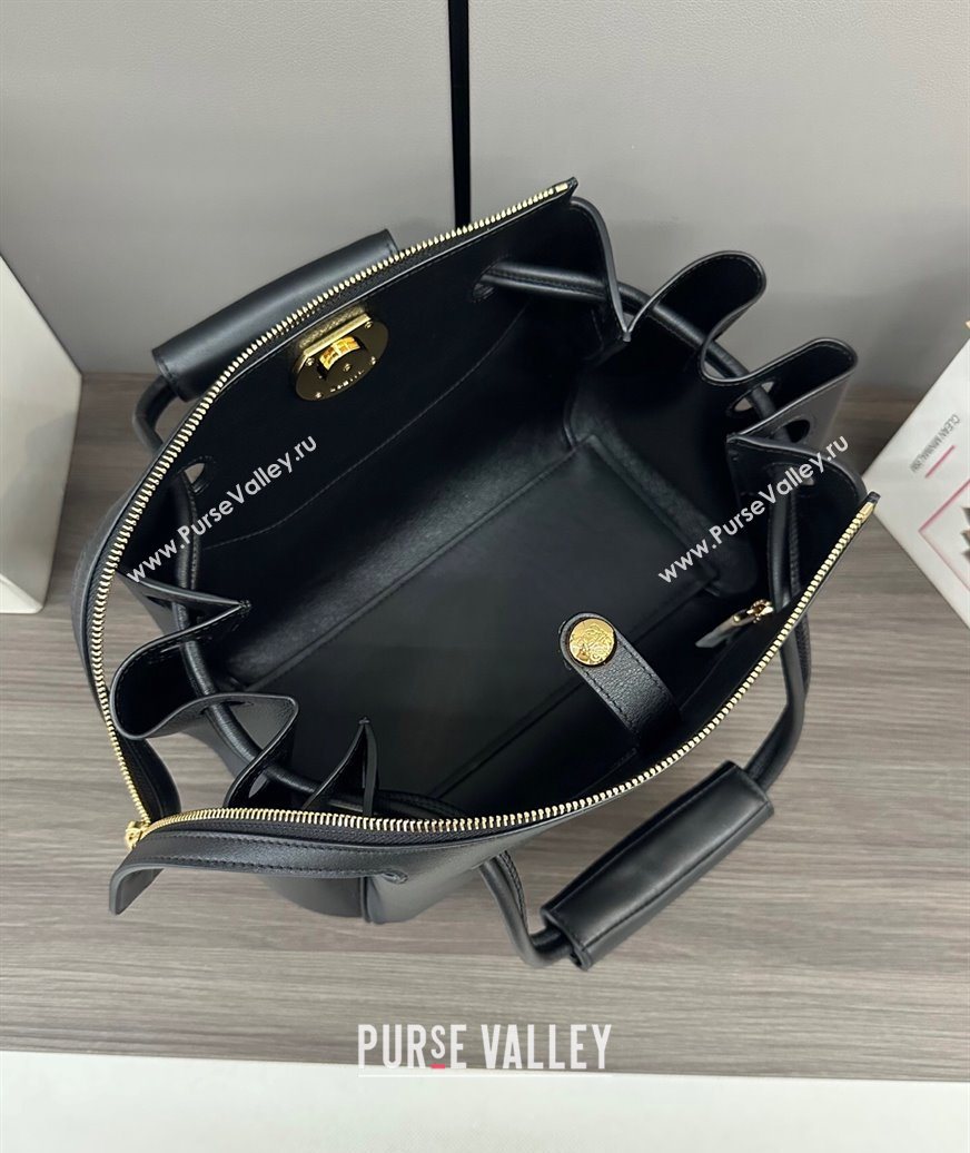 Loewe Small Madrid bag in supple calfskin Black 2025 012452 (YS-250801039)