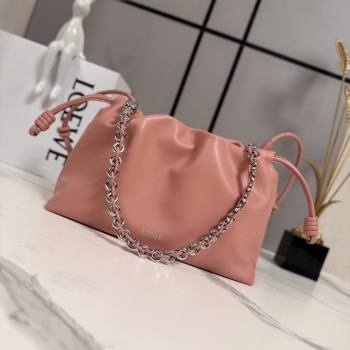 Loewe Medium Flamenco purse in mellow nappa lambskin Leather Blush Pink 2026 012403 (YY-260121091)