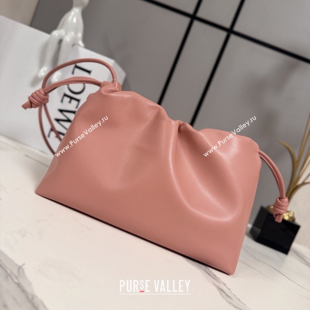 Loewe Medium Flamenco purse in mellow nappa lambskin Leather Blush Pink 2026 012403 (YY-260121091)