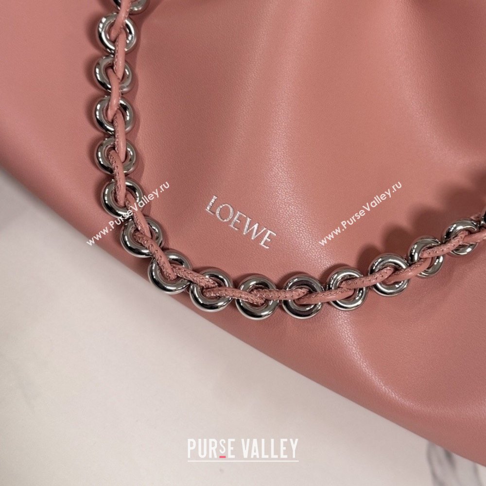 Loewe Medium Flamenco purse in mellow nappa lambskin Leather Blush Pink 2026 012403 (YY-260121091)