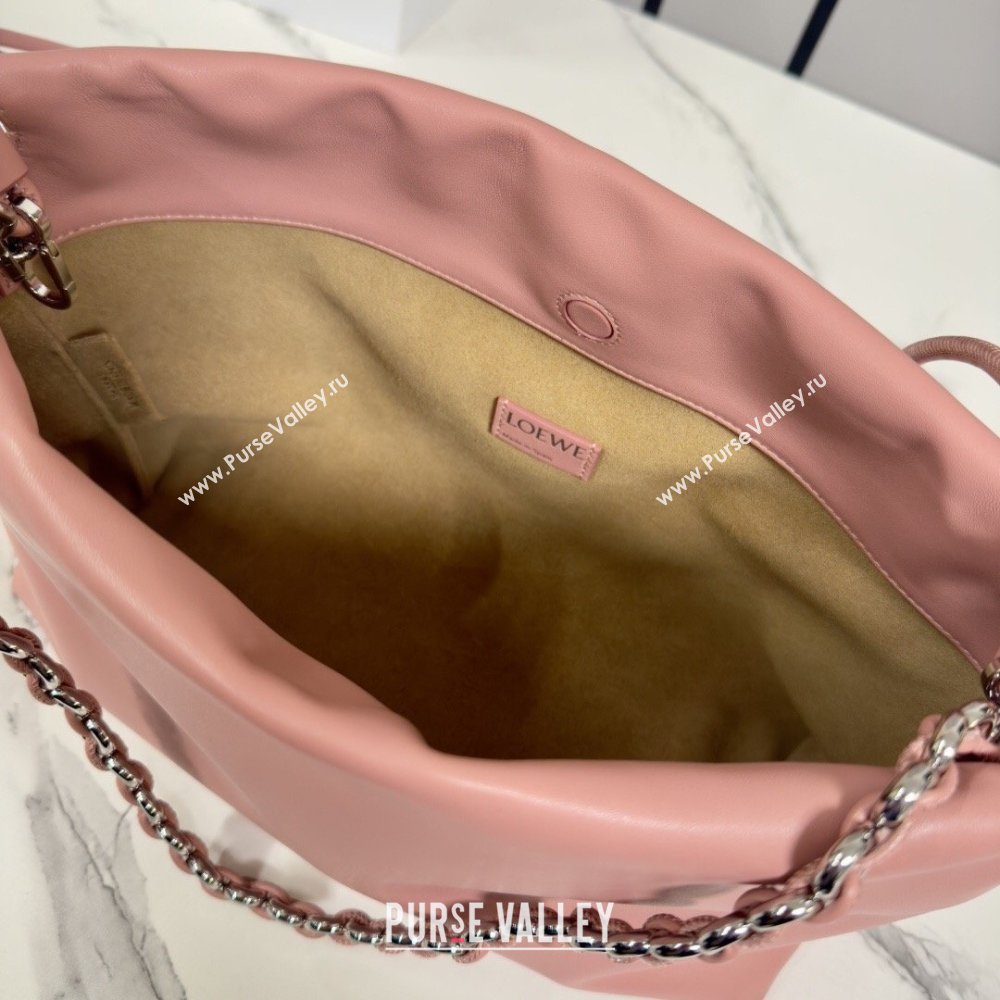 Loewe Medium Flamenco purse in mellow nappa lambskin Leather Blush Pink 2026 012403 (YY-260121091)