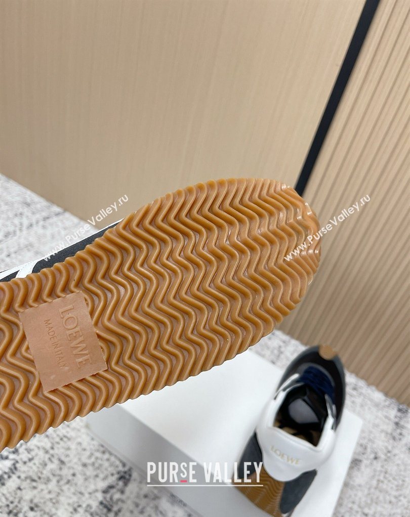 Loewe Flow Runner Sneakers in Nylon and Suede Grey 16 2026 0226 (MD-260226026)