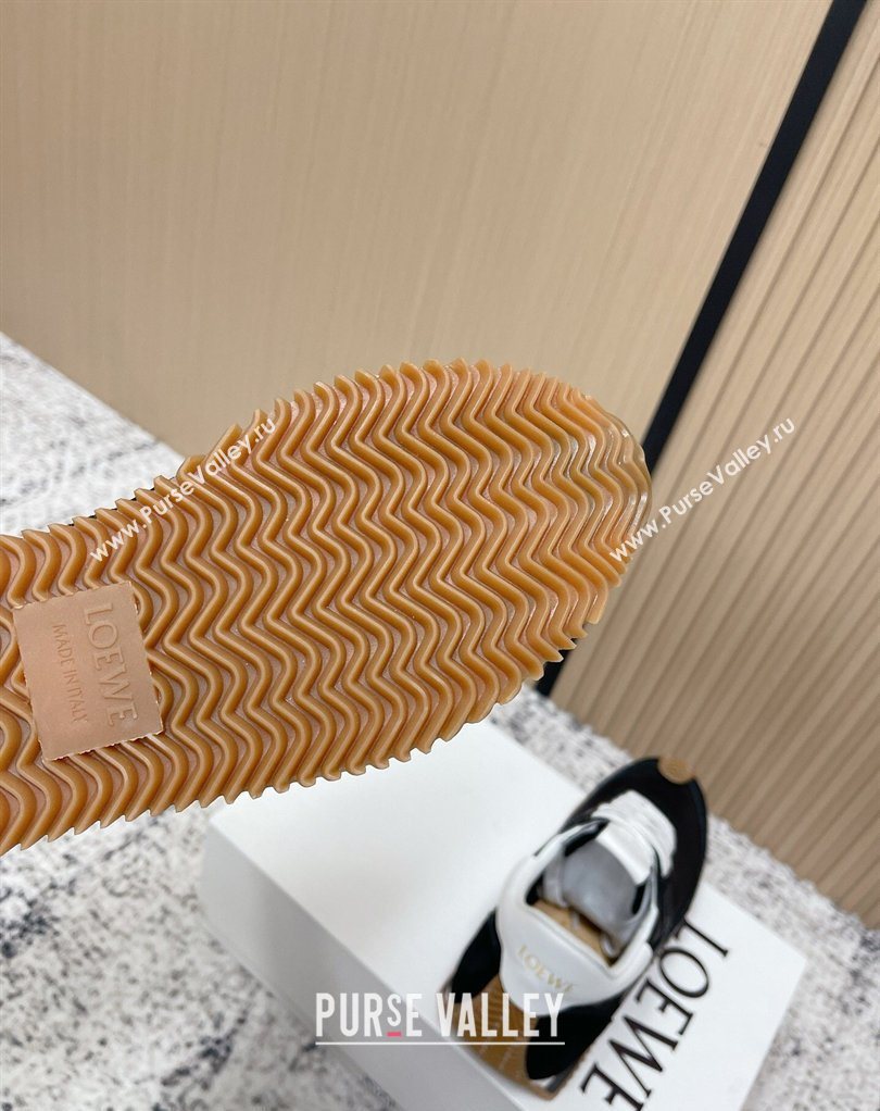 Loewe Flow Runner Sneakers in Nylon and Suede Black 31 2026 0226 (MD-260226041)