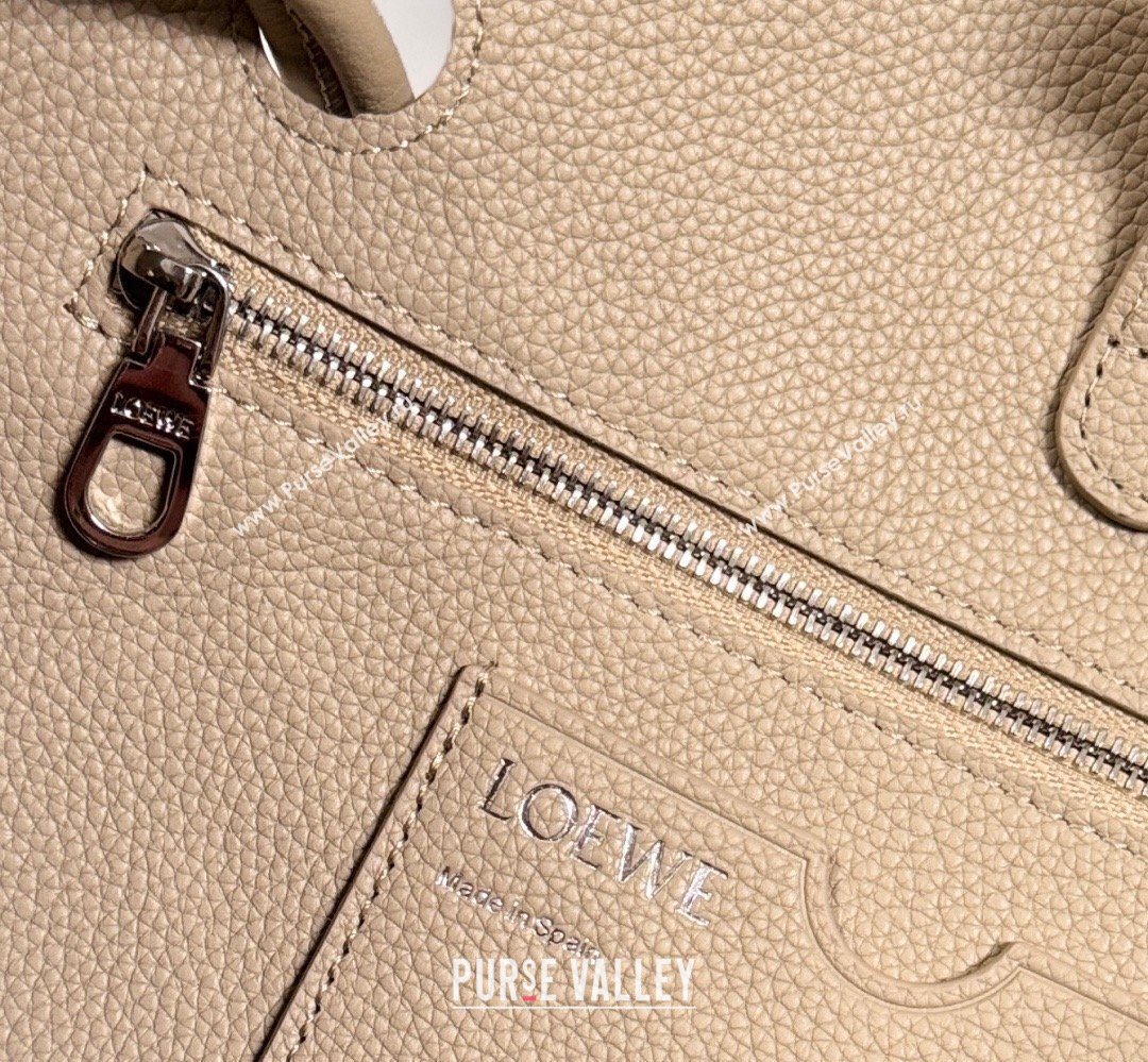 Loewe Medium Madrid bag in supple grained calfskin Clay 20265 052451 (nana-260407072)