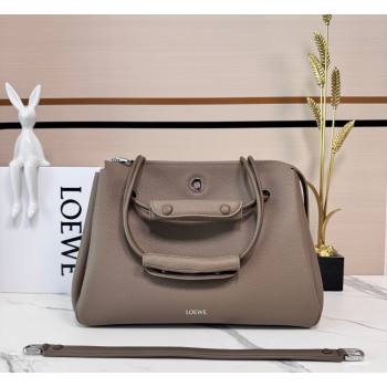 Loewe Large Madrid bag in supple calfskin leather Taupe 2026 052510 (nana-260407076)