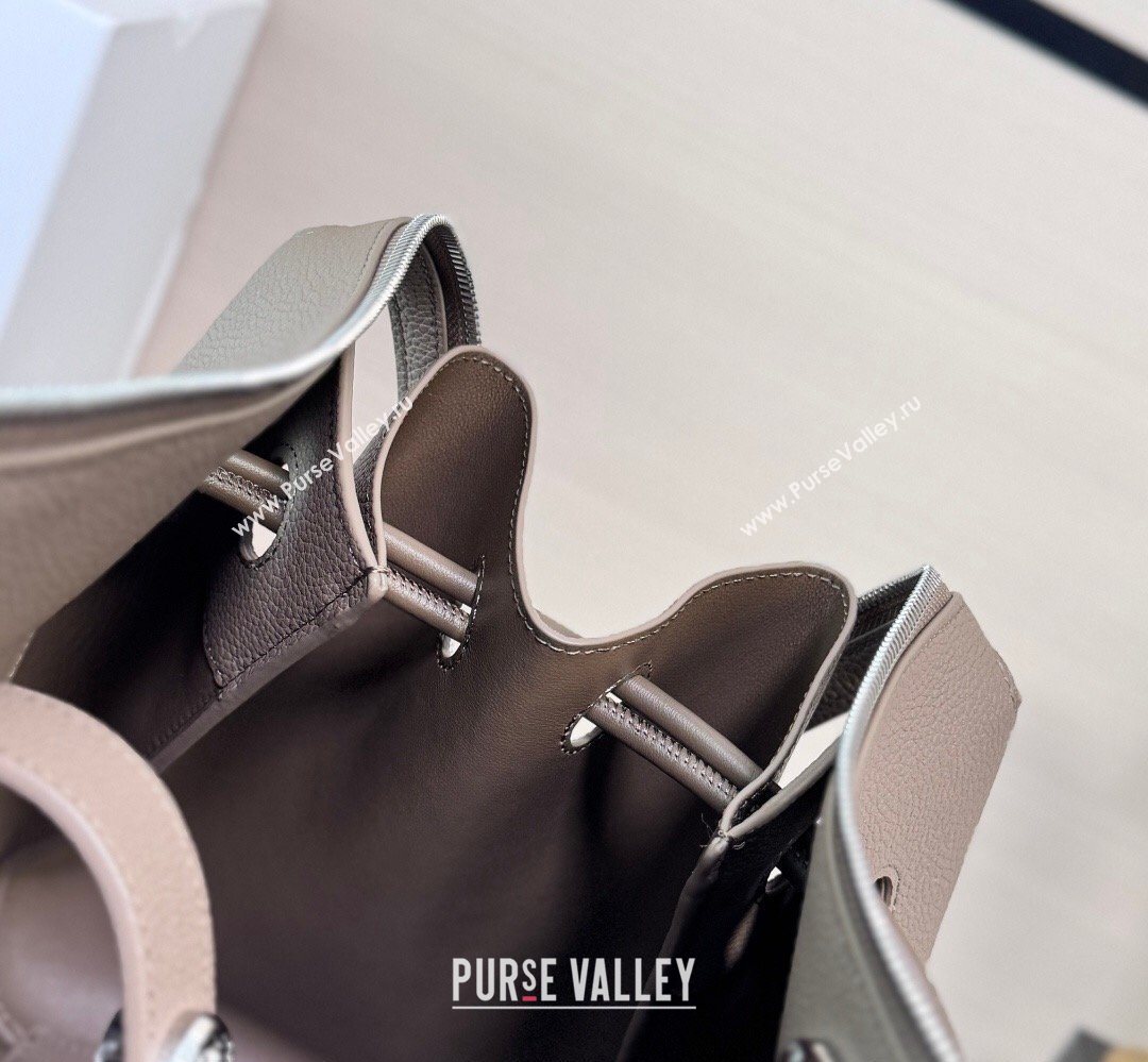 Loewe Large Madrid bag in supple calfskin leather Taupe 2026 052510 (nana-260407076)