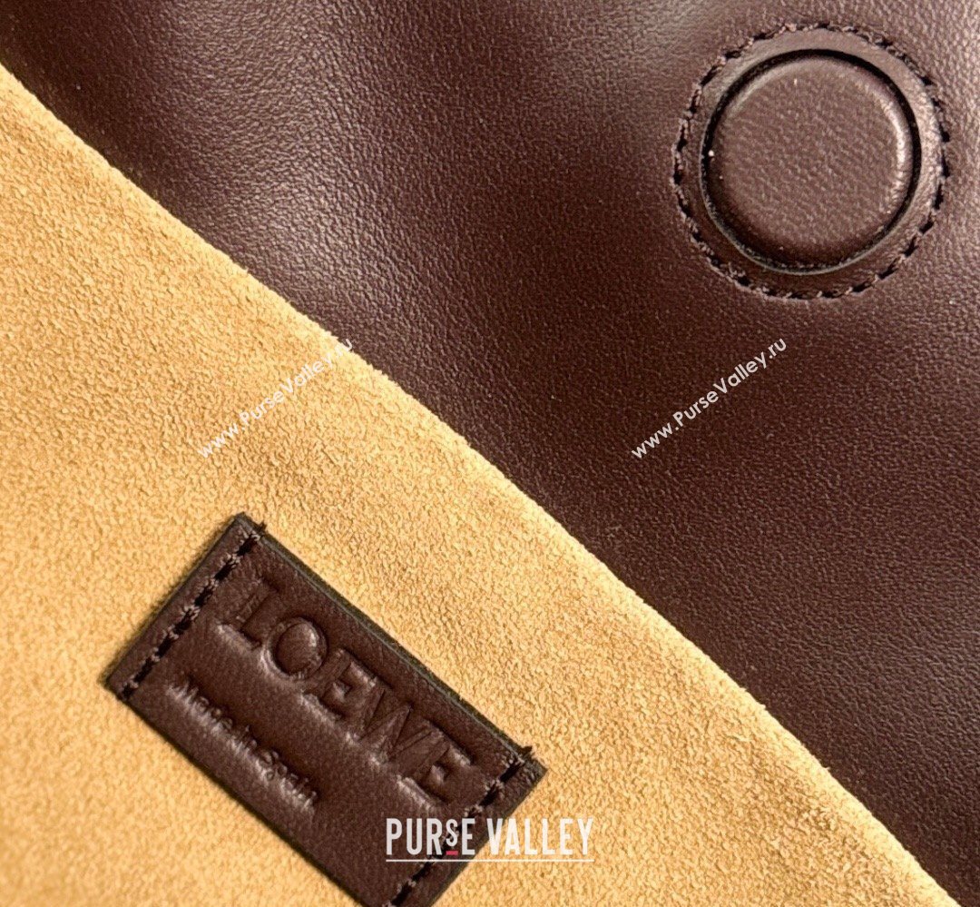 Louis Wain x Loewe Medium Flamenco Clutch in Cat Embroidered Nappa Calfskin Leather Brown 2026 (Ys-260407062)