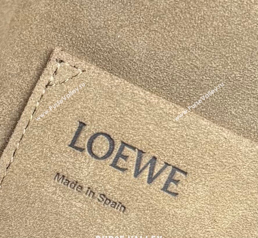 Loewe Large Puzzle Edge bag in soft grained calfskin Dark Green 2026 052446 (Ys-260407082)