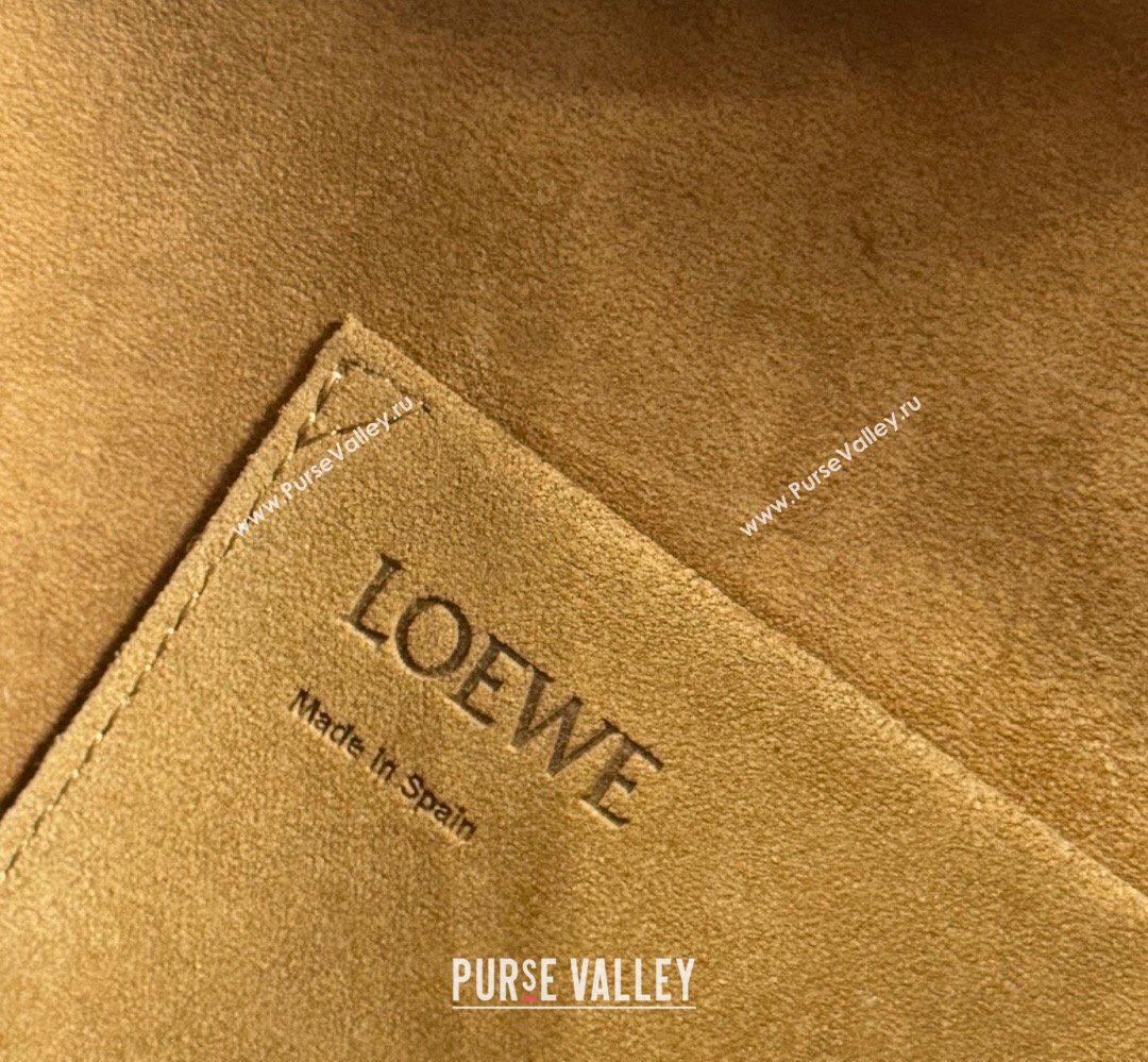 Loewe Large Puzzle Edge bag in soft grained calfskin Dark Grey 2026 052446 (Ys-260407085)