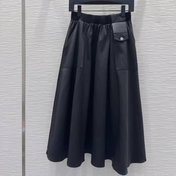 Loewe Skirt Black 2026 LW031103 (QI-260311058)