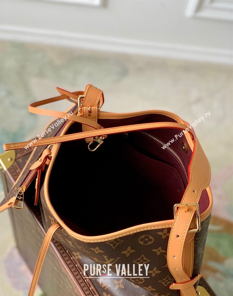 Louis Vuitton Carryall PM Hobo Bag M46203 Monogram Canvas/Nude 2025 (KI-250211060)