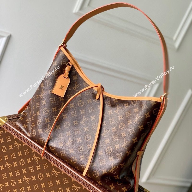 Louis Vuitton Carryall MM Hobo Bag M46197 Monogram Canvas/Nude 2025 (KI-250211061)