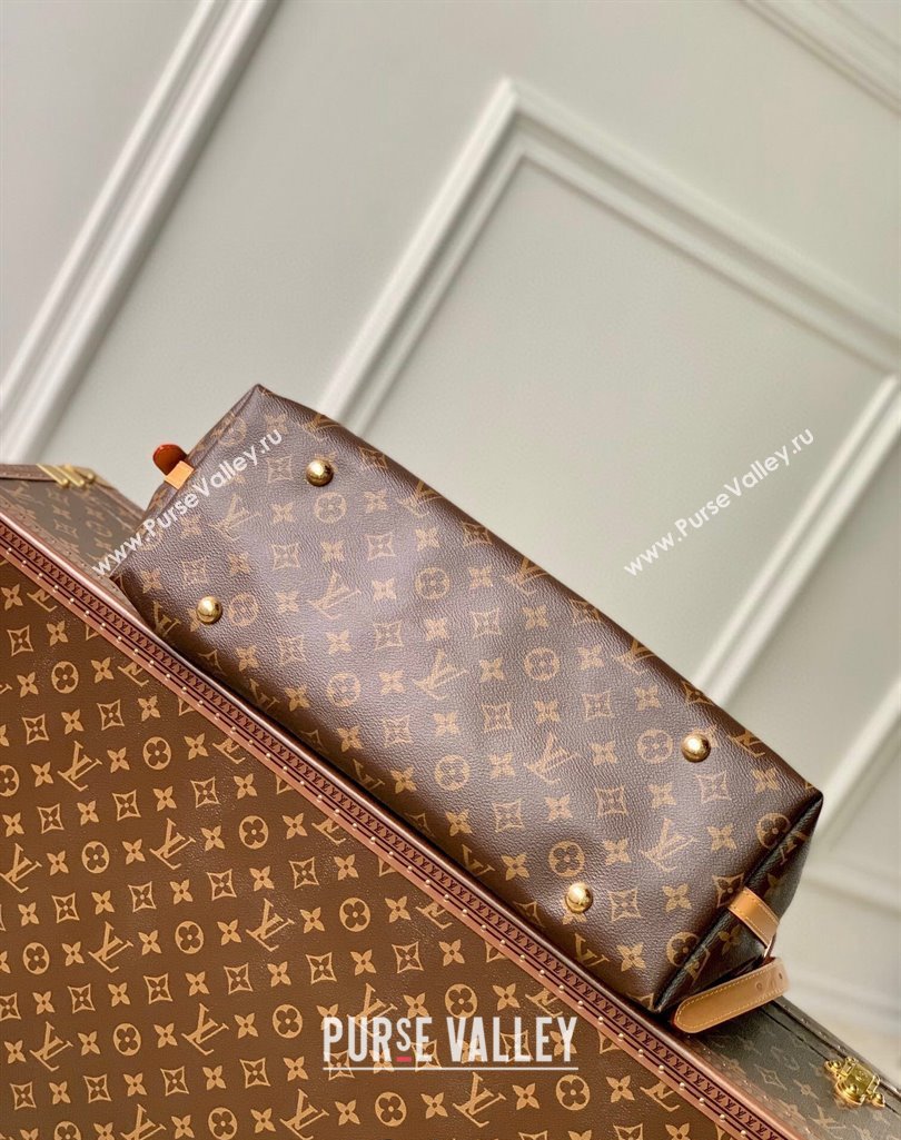 Louis Vuitton Carryall MM Hobo Bag M46197 Monogram Canvas/Nude 2025 (KI-250211061)