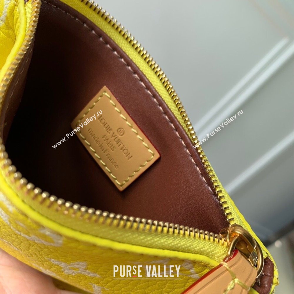 Louis Vuitton Speedy P9 Bandouliere 25 Bag in Soft Calfskin M24429 Neon Yellow 2024 Runway (KI-240716103)