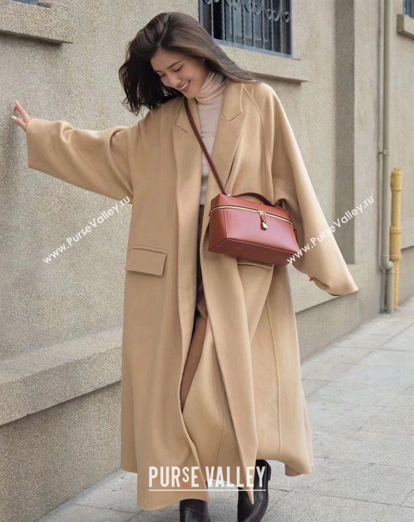 Loro Piana LP Extra Bag L27 in Smooth Leather Red 2026 FAO3001 (BF-260408050)