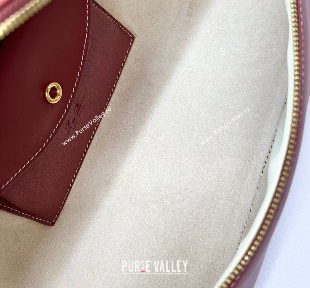 Loro Piana LP Extra Bag L27 in Smooth Leather Red 2026 FAO3001 (BF-260408050)