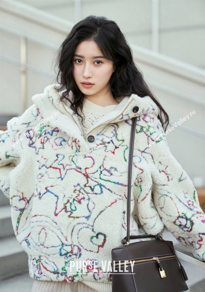 Loro Piana LP Extra Bag L27 in Smooth Leather Dark Brown 2026 FAO3001 (BF-260408051)