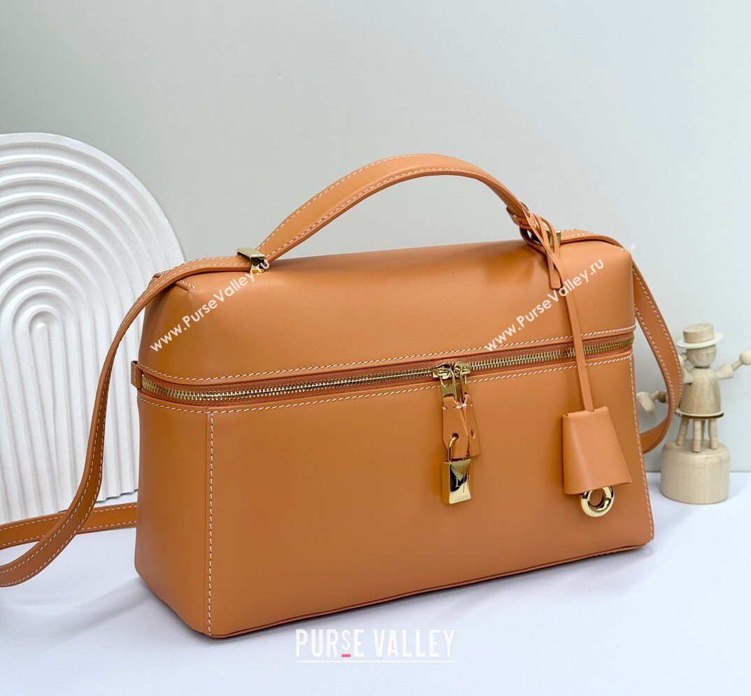 Loro Piana LP Extra Bag L27 in Calfskin Leather Cinnamon 2026 FAO3001 (BF-260408052)