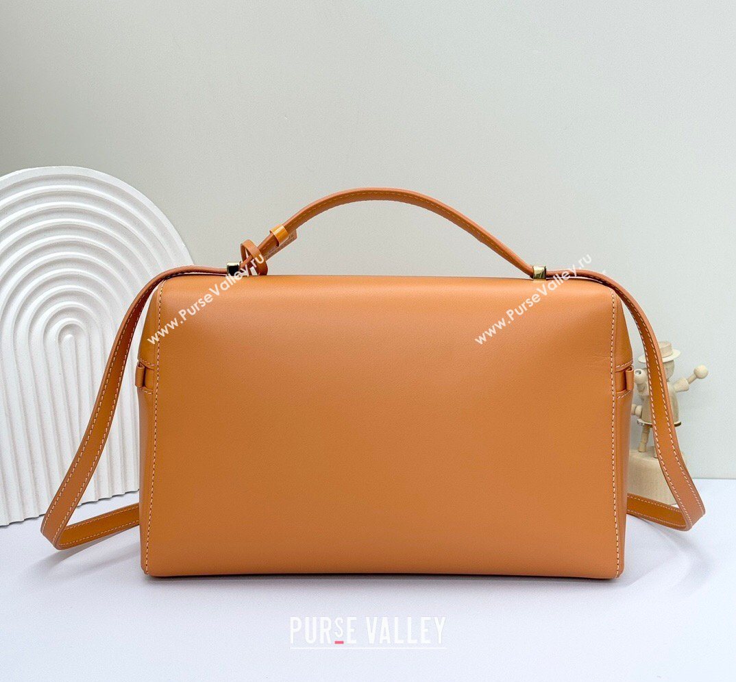 Loro Piana LP Extra Bag L27 in Calfskin Leather Cinnamon 2026 FAO3001 (BF-260408052)