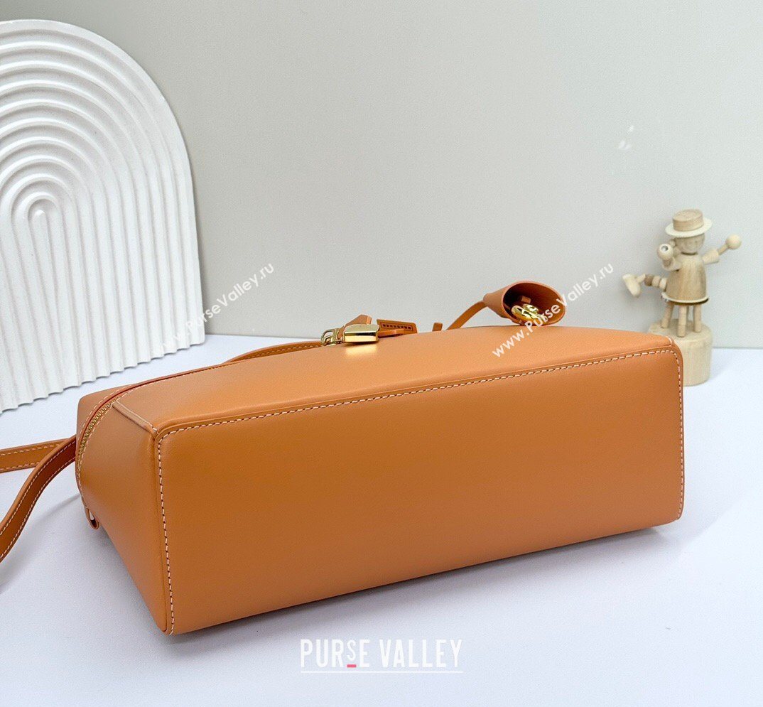 Loro Piana LP Extra Bag L27 in Calfskin Leather Cinnamon 2026 FAO3001 (BF-260408052)