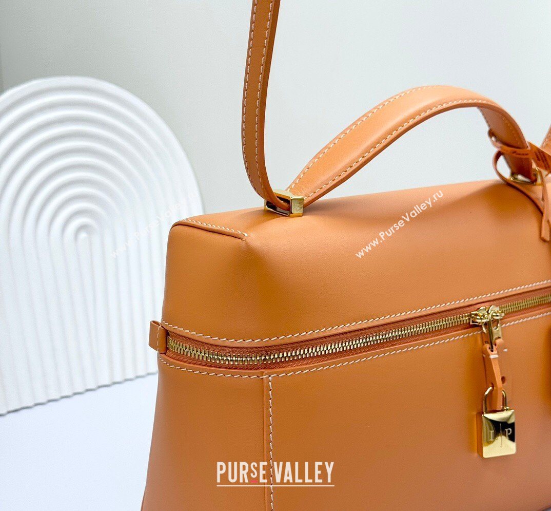 Loro Piana LP Extra Bag L27 in Calfskin Leather Cinnamon 2026 FAO3001 (BF-260408052)