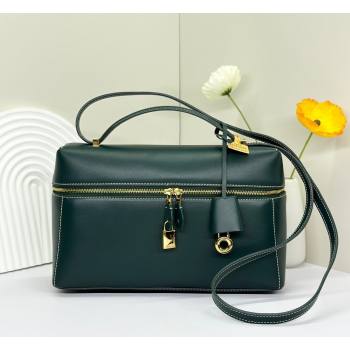 Loro Piana LP Extra Bag L27 in Smooth Leather Peacock Green 2026 FAO3001 (BF-260408054)