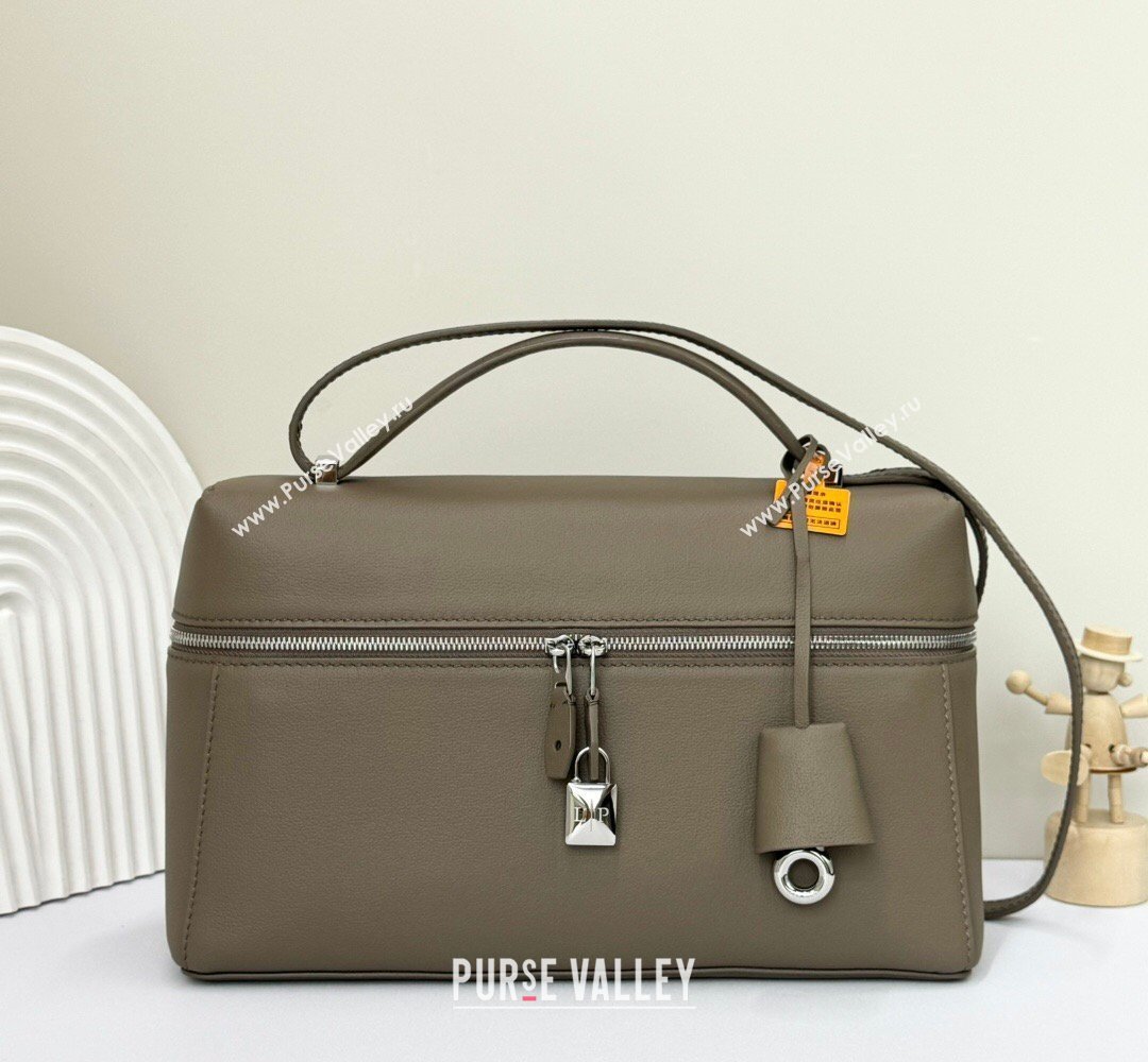 Loro Piana LP Extra Bag L27 in Calfskin Leather Warm Beige 2026 FAO3001 (BF-260408058)