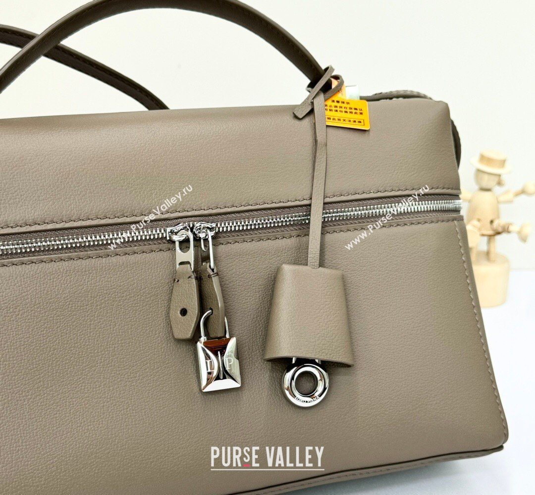Loro Piana LP Extra Bag L27 in Calfskin Leather Warm Beige 2026 FAO3001 (BF-260408058)