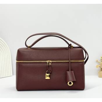 Loro Piana LP Extra Bag L27 in Calfskin Leather Smoke Caramel 2026 FAO3001 (BF-260408061)