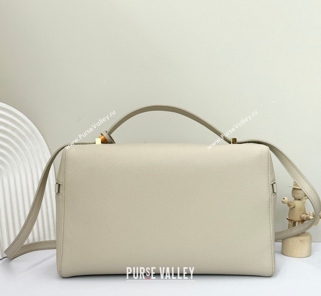 Loro Piana LP Extra Bag L27 in Calfskin Leather Light Lime 2026 FAO3001 (BF-260408062)