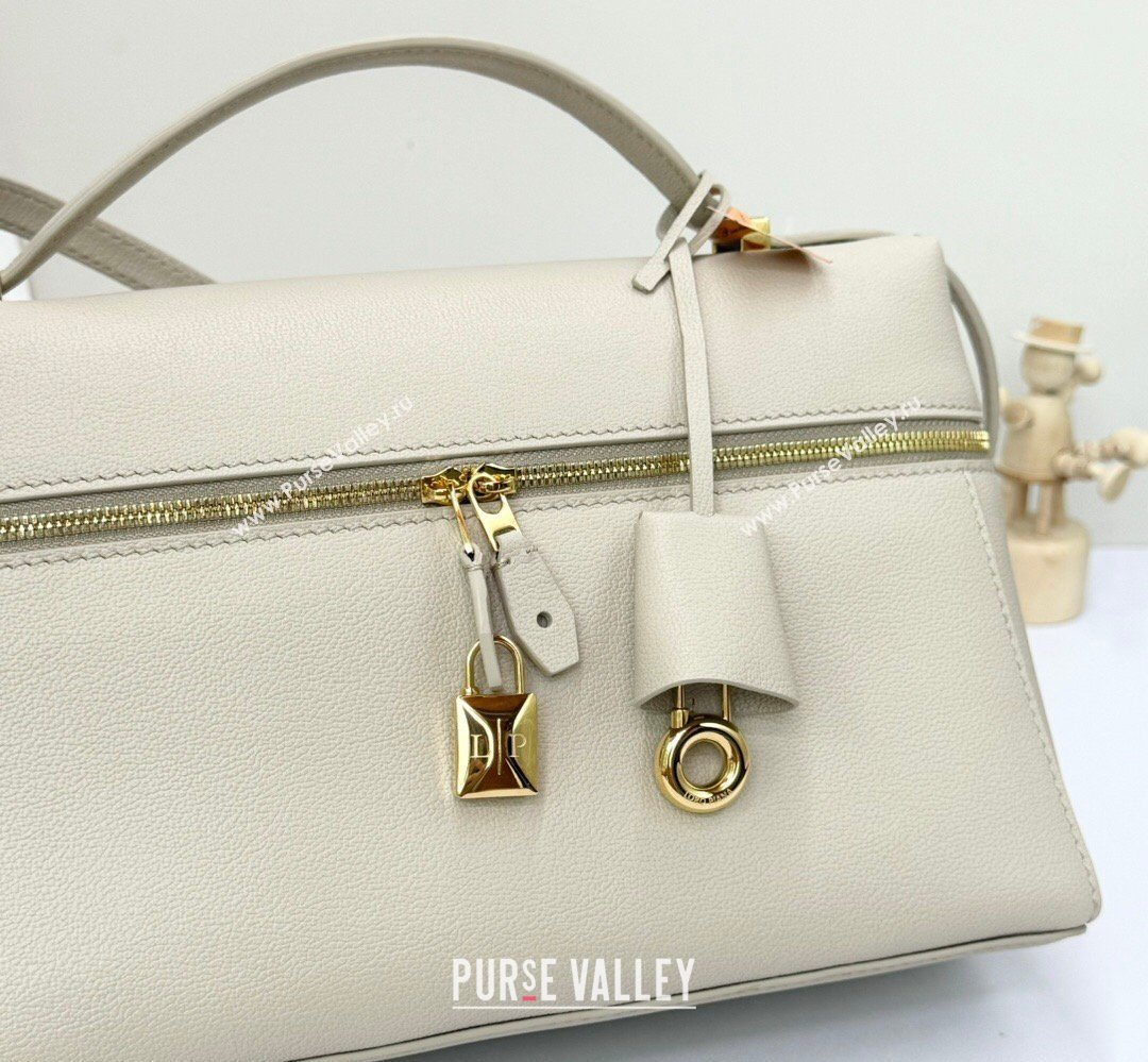 Loro Piana LP Extra Bag L27 in Calfskin Leather Light Lime 2026 FAO3001 (BF-260408062)