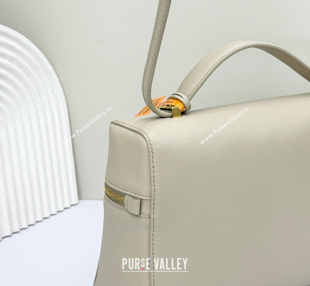 Loro Piana LP Extra Bag L27 in Calfskin Leather Light Lime 2026 FAO3001 (BF-260408062)