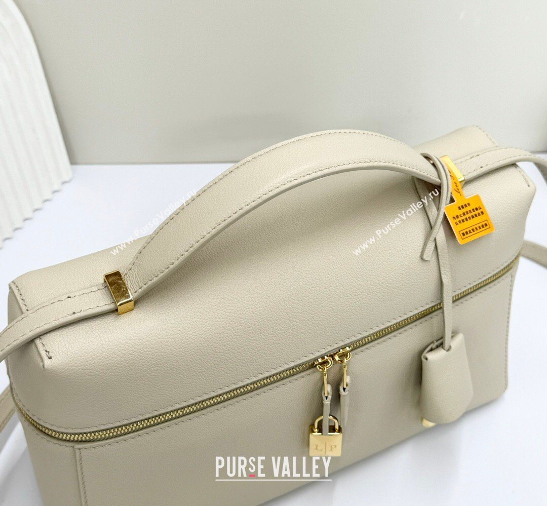 Loro Piana LP Extra Bag L27 in Calfskin Leather Light Lime 2026 FAO3001 (BF-260408062)