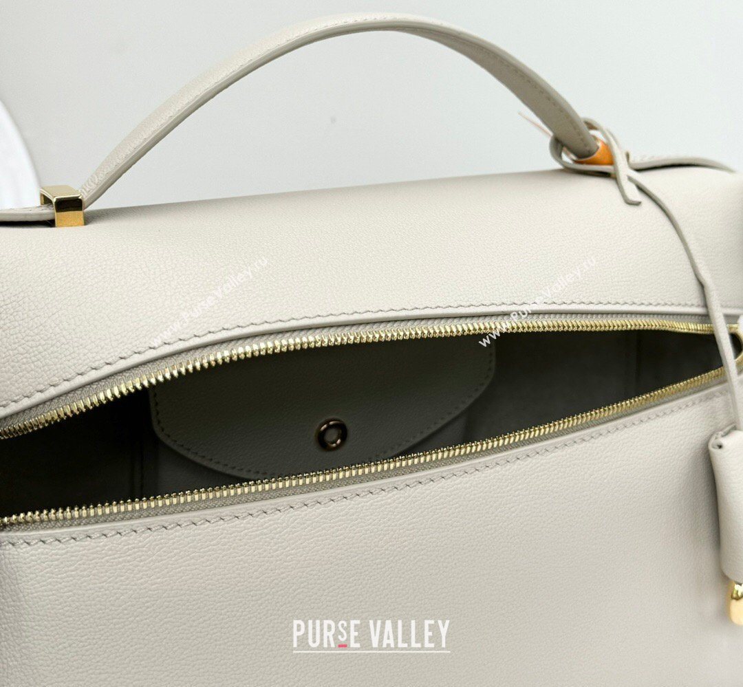 Loro Piana LP Extra Bag L27 in Calfskin Leather Light Lime 2026 FAO3001 (BF-260408062)