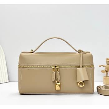 Loro Piana LP Extra Bag L23 in Calfskin Leather Light Mastic 2026 FAQ2126 (BF-260408068)