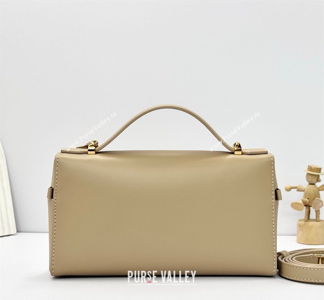 Loro Piana LP Extra Bag L23 in Calfskin Leather Light Mastic 2026 FAQ2126 (BF-260408068)