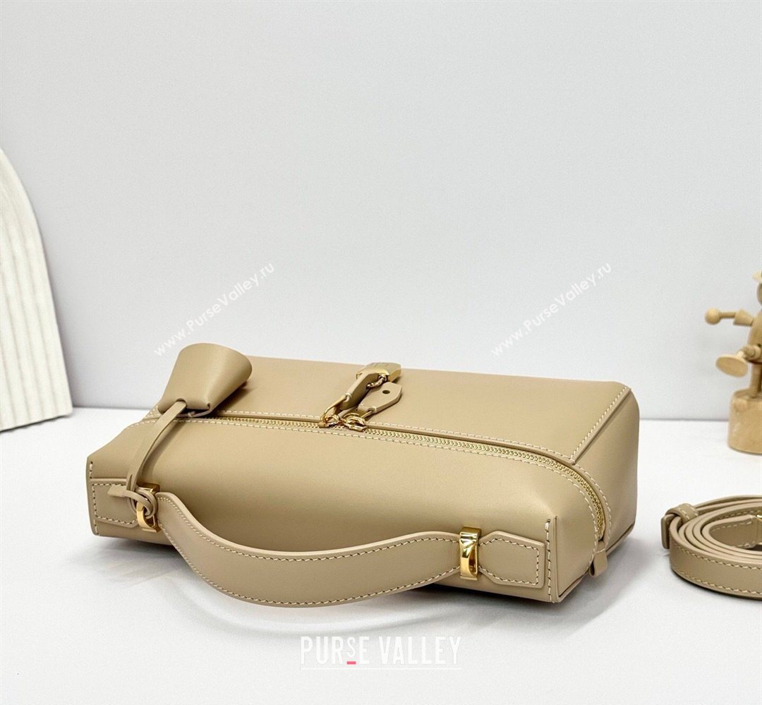 Loro Piana LP Extra Bag L23 in Calfskin Leather Light Mastic 2026 FAQ2126 (BF-260408068)