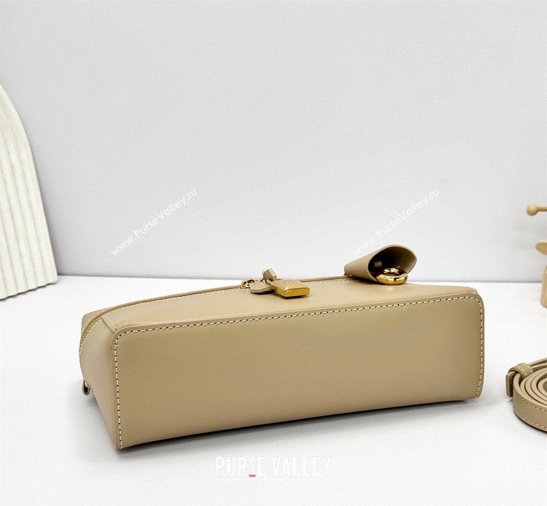 Loro Piana LP Extra Bag L23 in Calfskin Leather Light Mastic 2026 FAQ2126 (BF-260408068)