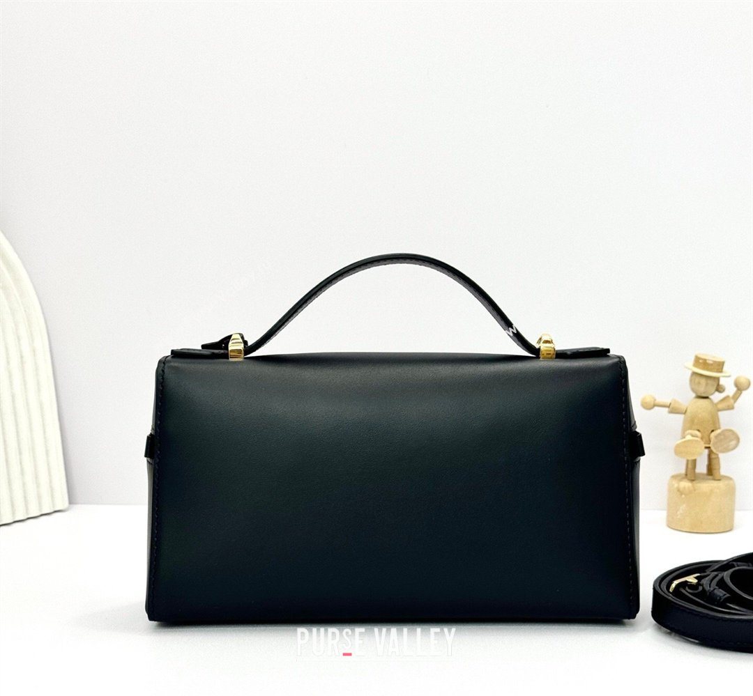 Loro Piana LP Extra Bag L23 in Smooth Leather Black 2026 FAQ2126 (BF-260408072)