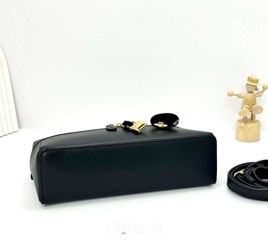 Loro Piana LP Extra Bag L23 in Smooth Leather Black 2026 FAQ2126 (BF-260408072)