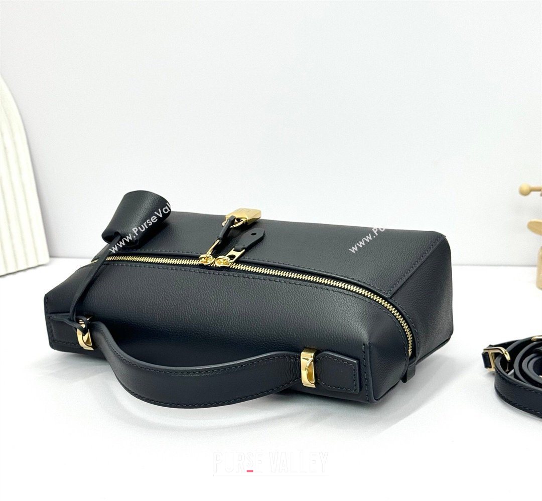 Loro Piana LP Extra Bag L23 in Calfskin Leather Dark Royal Blue 2026 FAQ2126 (BF-260408074)