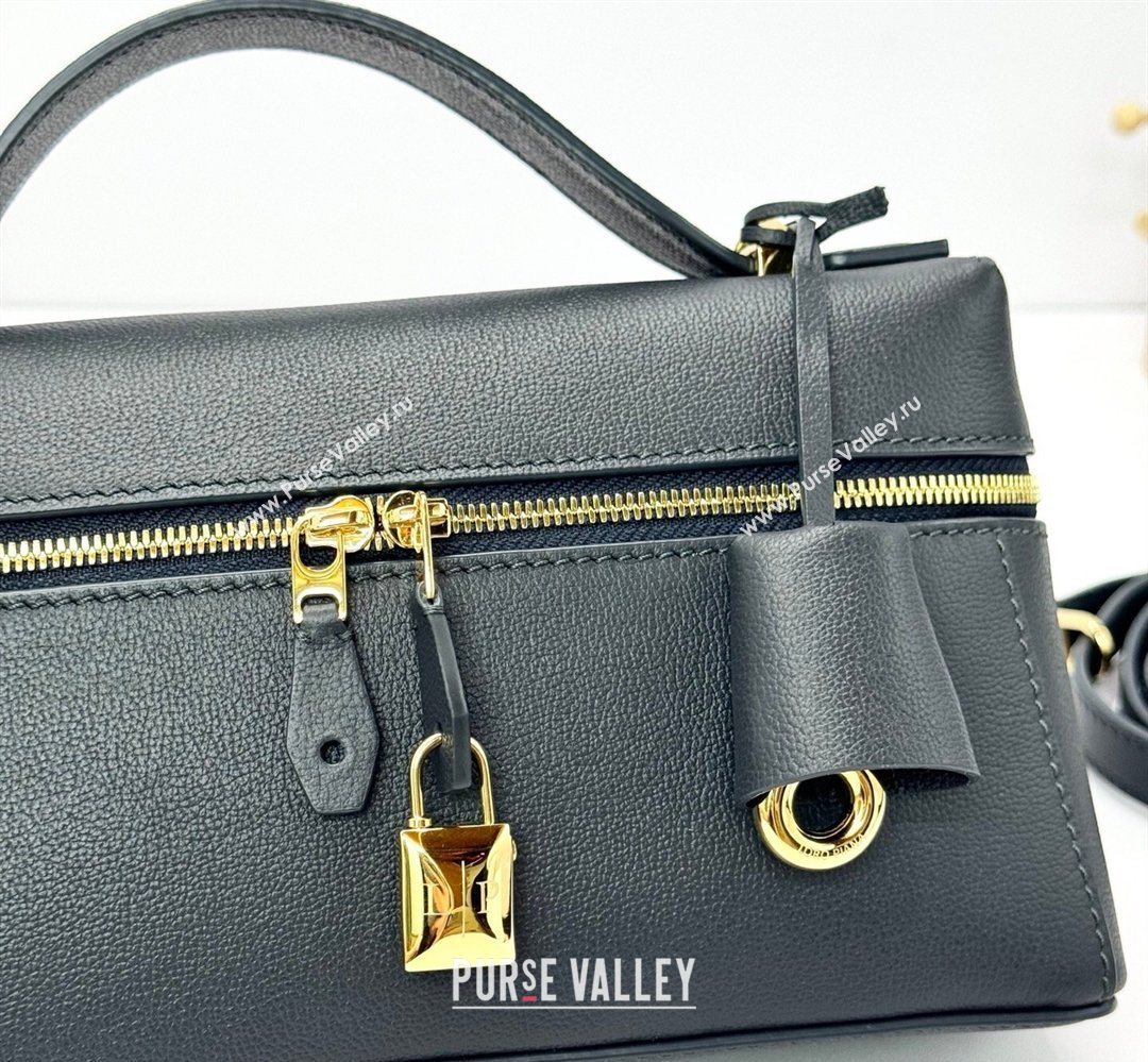 Loro Piana LP Extra Bag L23 in Calfskin Leather Dark Royal Blue 2026 FAQ2126 (BF-260408074)