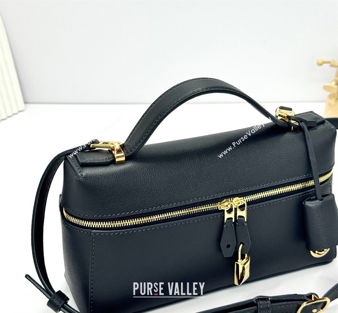 Loro Piana LP Extra Bag L23 in Calfskin Leather Dark Royal Blue 2026 FAQ2126 (BF-260408074)