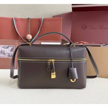 Loro Piana LP Extra Bag L27 in Calfskin Leather Coffee 2026 (YY-260408006)