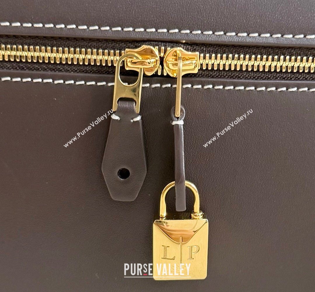 Loro Piana LP Extra Bag L27 in Calfskin Leather Coffee 2026 (YY-260408006)