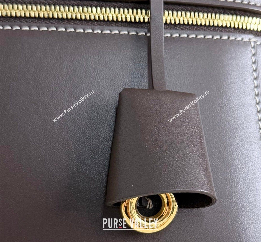 Loro Piana LP Extra Bag L27 in Calfskin Leather Coffee 2026 (YY-260408006)