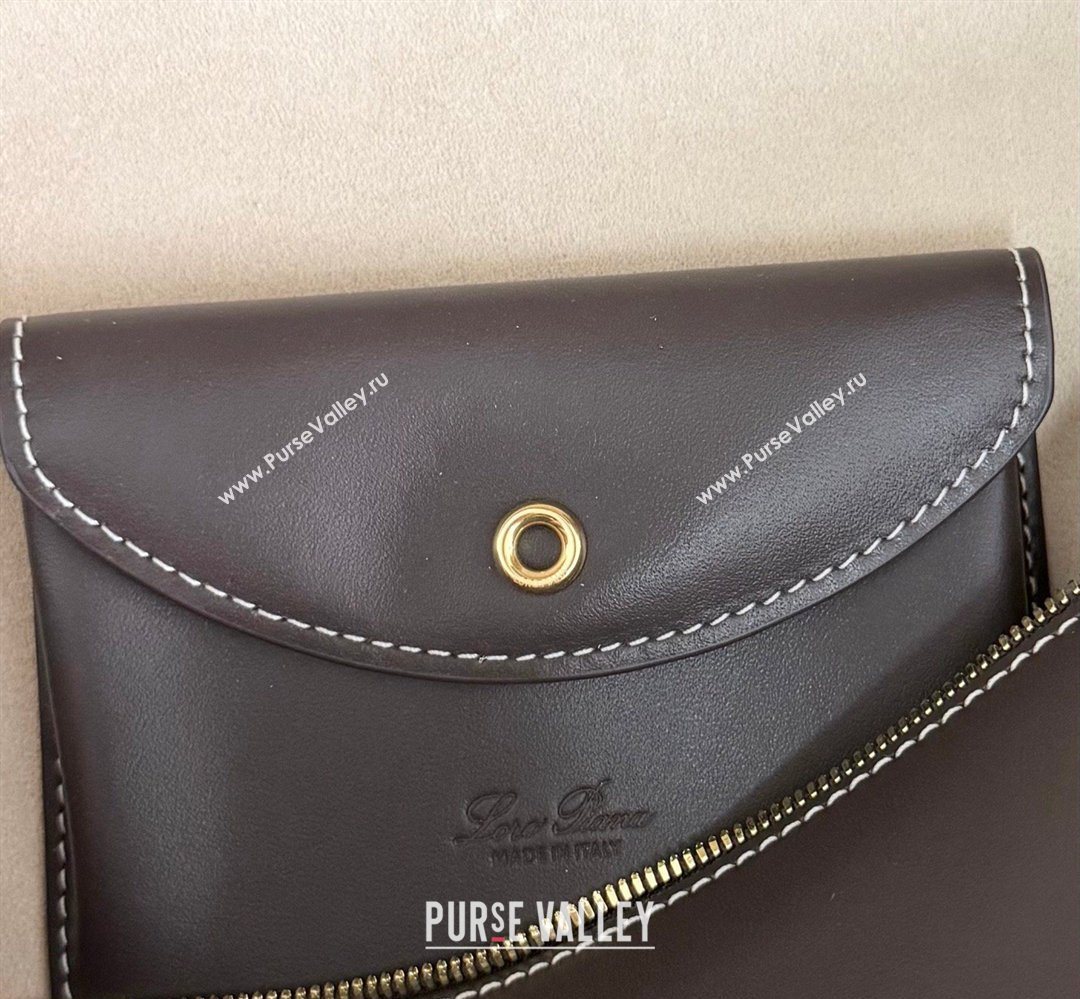Loro Piana LP Extra Bag L27 in Calfskin Leather Coffee 2026 (YY-260408006)