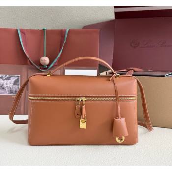 Loro Piana LP Extra Bag L27 in Calfskin Leather Brown2 2026 (YY-260408008)