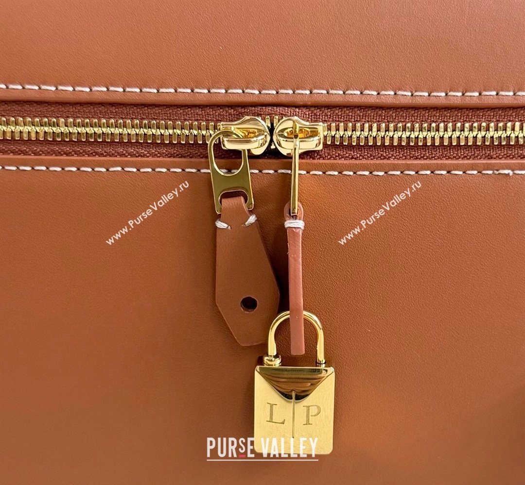 Loro Piana LP Extra Bag L27 in Calfskin Leather Brown2 2026 (YY-260408008)