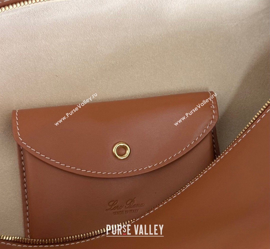 Loro Piana LP Extra Bag L27 in Calfskin Leather Brown2 2026 (YY-260408008)